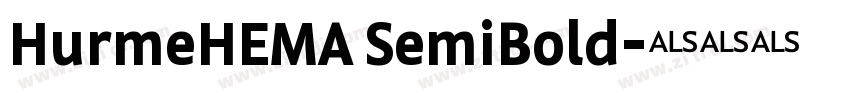 HurmeHEMA SemiBold字体转换 HurmeHEMA SemiBold字体转换